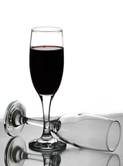 glass of wine