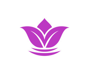 flower yoga symbol template