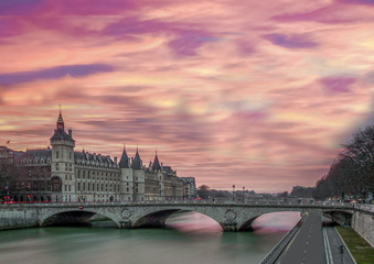 Sunset from Paris