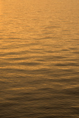 朝焼けの有明海