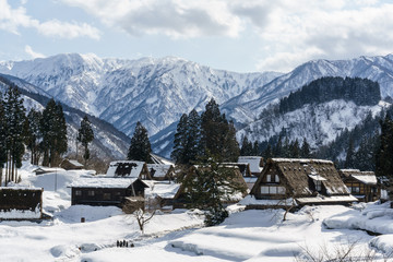 冬の五箇山 Gokayama