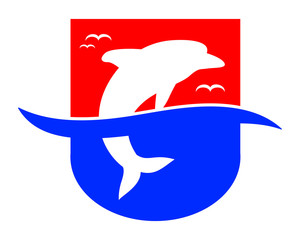 dolphin silhouette fish nautical marine life image animal