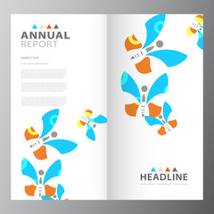 Annual business report template