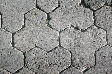 Background of gray paving slabs