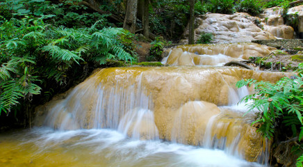 Piang din Waterfall., loei province Thailand