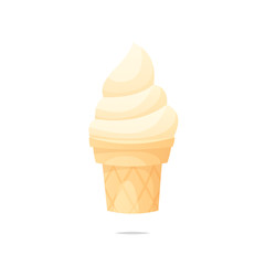 Ice cream vector isolated