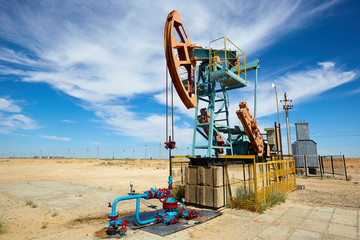 Pumpjack. A pumpjack is the overground drive for a reciprocating piston pump in an oil well. The...