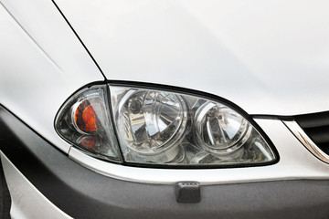 Car headlights. Luxury Headlights