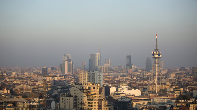 Milano nello smog