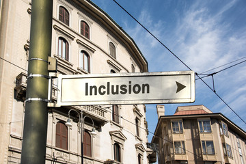 Schild 242 - Inclusion