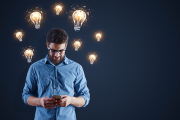 Future and innovation concept