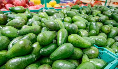 avocados on the counter