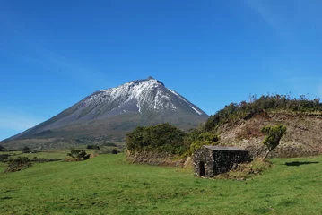 Foto op Canvas Camino a Pico Azores © JUANFRANCISCO