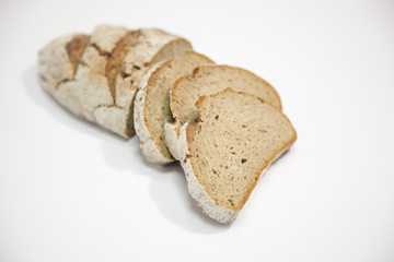 Slices of rustic bread
