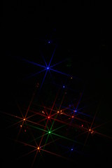 Fototapeta premium Sapin de Noël (Lumières & Effets)