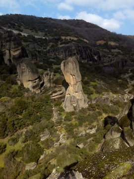 Meteora roca caras Grecia