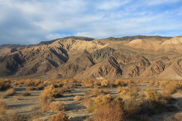 Paysage de la death valley