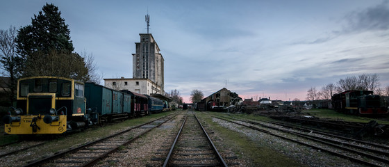 Abandoned station