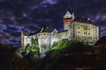 Fototapeta na wymiar Loket Castle, Czech republic