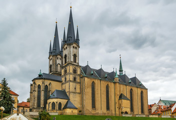 Fototapeta na wymiar Church of St. Nicolas, Cheb, Czech republic