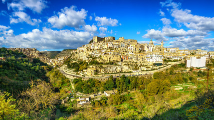 Obraz premium Panoramic view of Ragusa , Sicily
