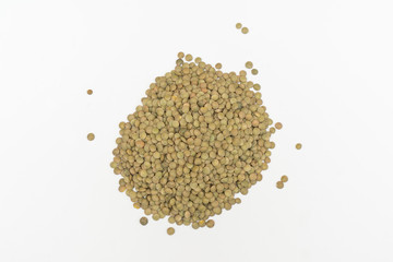 Lentis on a white background	