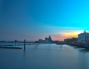 Naklejka premium Sunset in Venice, Italy