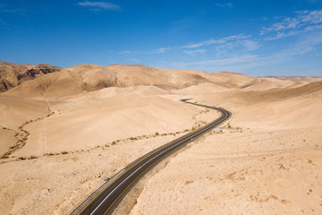 Desert landscape - Aerial image