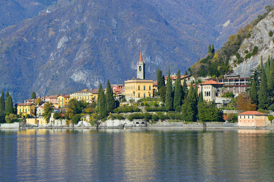 Varenna small town on Lake Como, Italy