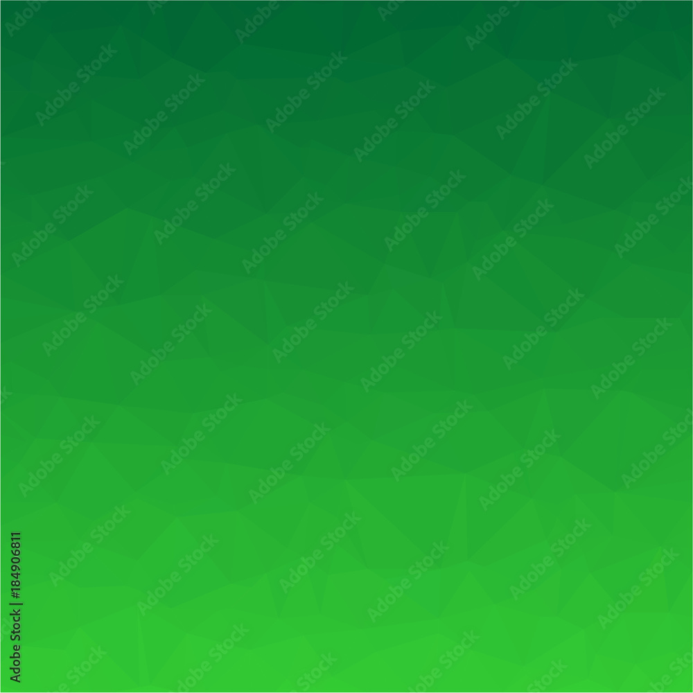 Poster abstract green polygonal triangle background. vector polygon which consist of triangles. geometric b