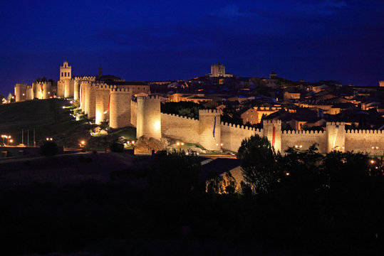 Walls of Avila, Spain