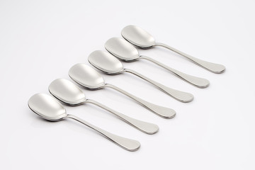 Ice cream spoons, 6 pieces set