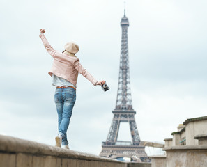 Young woman on vacation