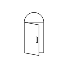 Line icon of Door