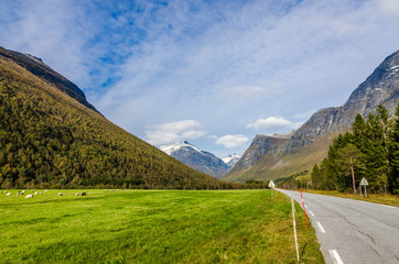 Road in mountain