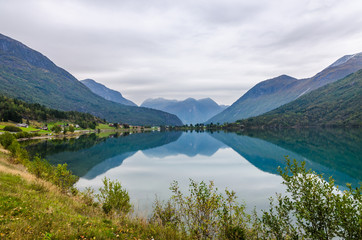 Obraz na płótnie Canvas Norway fjord