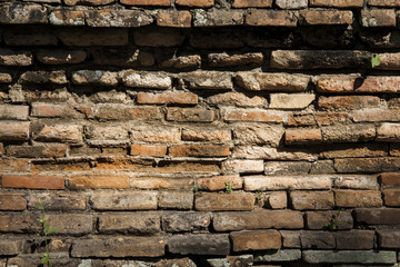 Ancient wall texture / ancient brick wall
