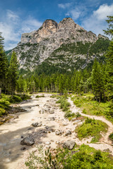 Hike To Cascate Di Fanes - Dolomites, Italy