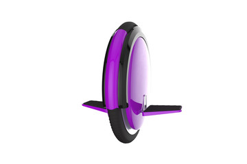 Self balancing electric scooter, hoverboard, gyroscope or gyroboard. 3d illustration