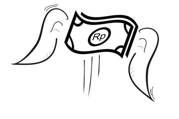 Illustration for Lost Money Rupiah