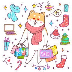 Beautiful vector card