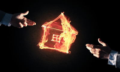 Concept of partnership and cooperation presented creation gestur