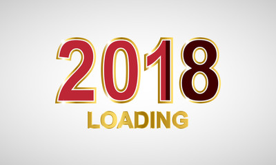 2018 loading - Gold/ Rot