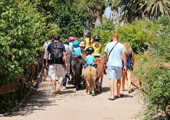 Poney Club, Hyères (FRANCE) jardin Obius Riquier