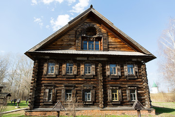 Old wooden house, Kostroma, Russia
