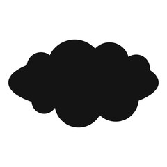 Rain icon. Simple illustration of rain vector icon for web