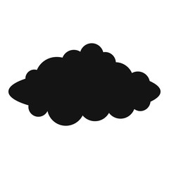 Weather forecast icon. Simple illustration of weather forecast vector icon for web