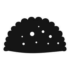 Pattie icon. Simple illustration of pattie vector icon for web