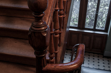 Fototapeta na wymiar Staircase in Old Building