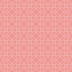 Seamless geometric pattern. Abstract floral vector background. Element of design.